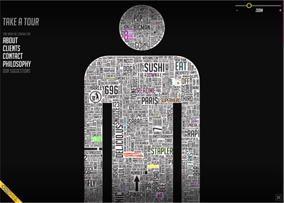 Screenshot: Meet the BigMan Homepage